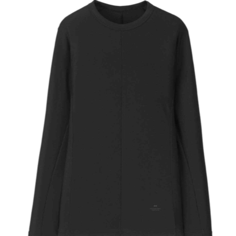 UNIQLO X ALEXANDER WANG Heatech Crew Neck Long-sleeve T-shirt